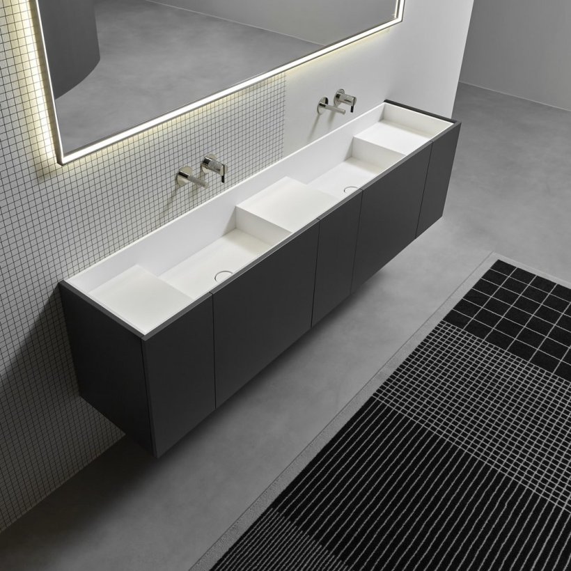 antoniolupi, Street Mobile lavabo 189x42 cm