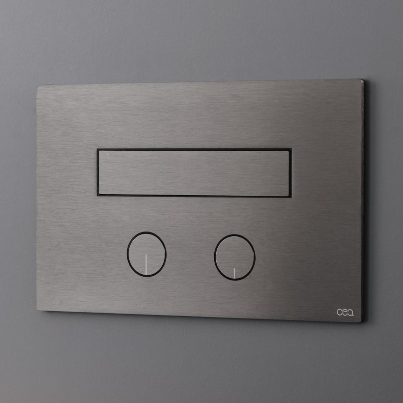 Cea, Placca con idroscopino Black Diamond Satinato