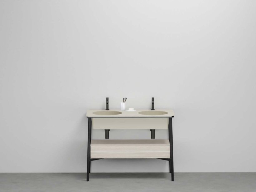 Cielo, Catino Doppio Console 110x54 cm