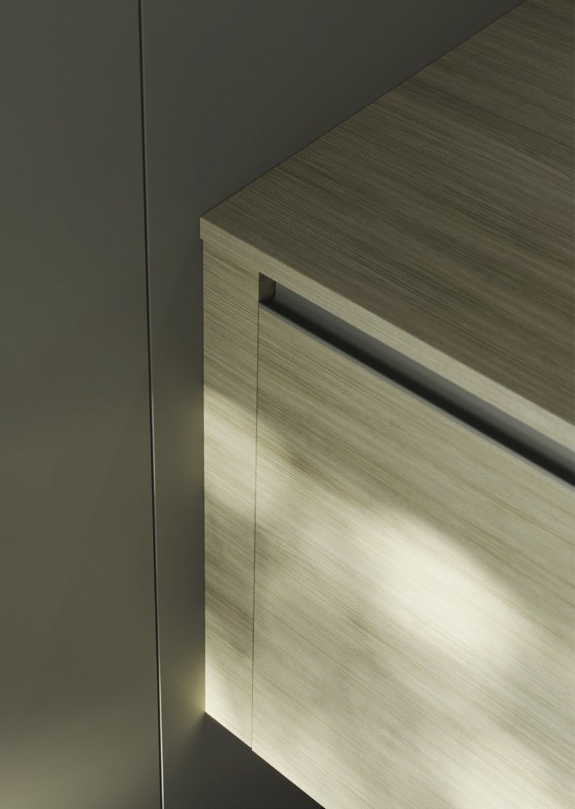 Idea, Spazio Time Mobile lavanderia L 230+185 cm
