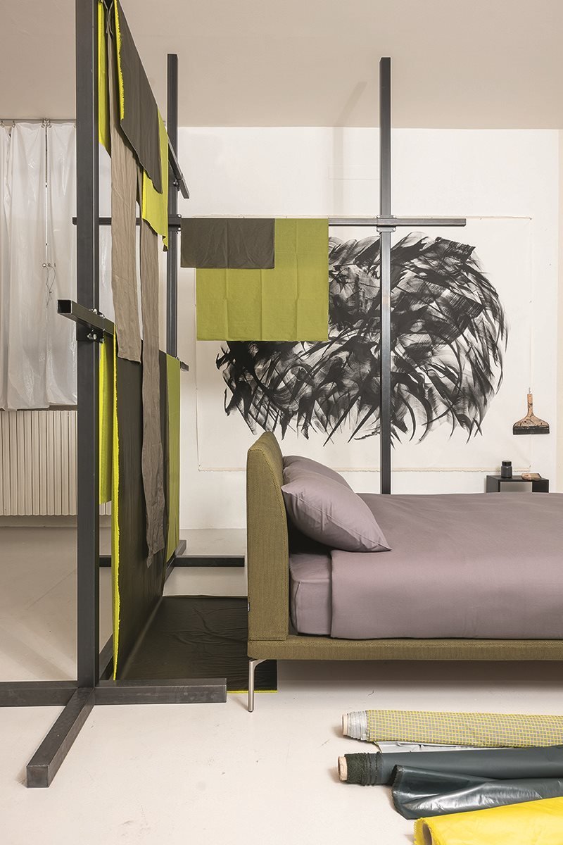 Zanotta, Talamo Letto per materasso 160x200 cm