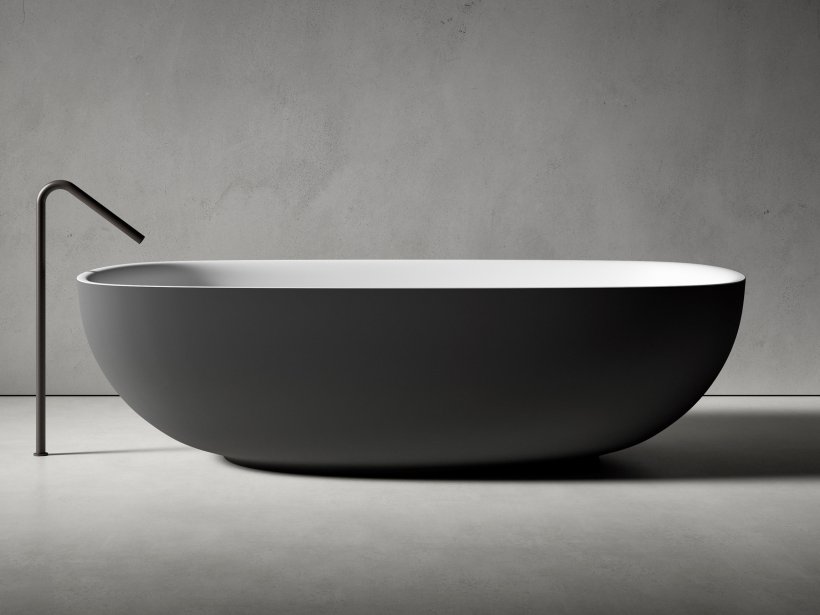 Boffi, Faroe Bicolor bathtub 170x90 cm