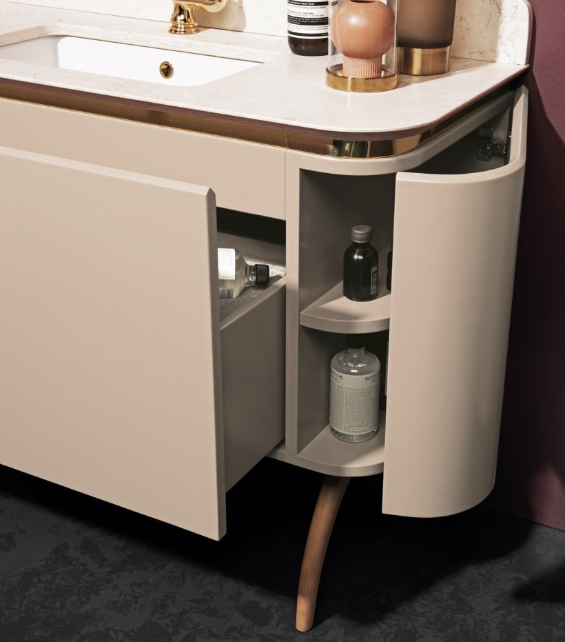 Gaia, Démodé Mobile portalavabo 121x51 cm