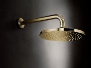 Fantini, Icona Deco Soffione Matt British Gold PVD