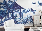 Bisazza, Jardin Bleu mosaico 32x32 cm