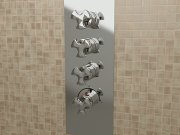 Flaminia, Evergreen Thermostatic mixer