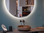 Agape, Memory Specchio con luce diam. 115 cm