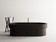 Agape, Cenote Vasca pietra lavica 184x85 cm