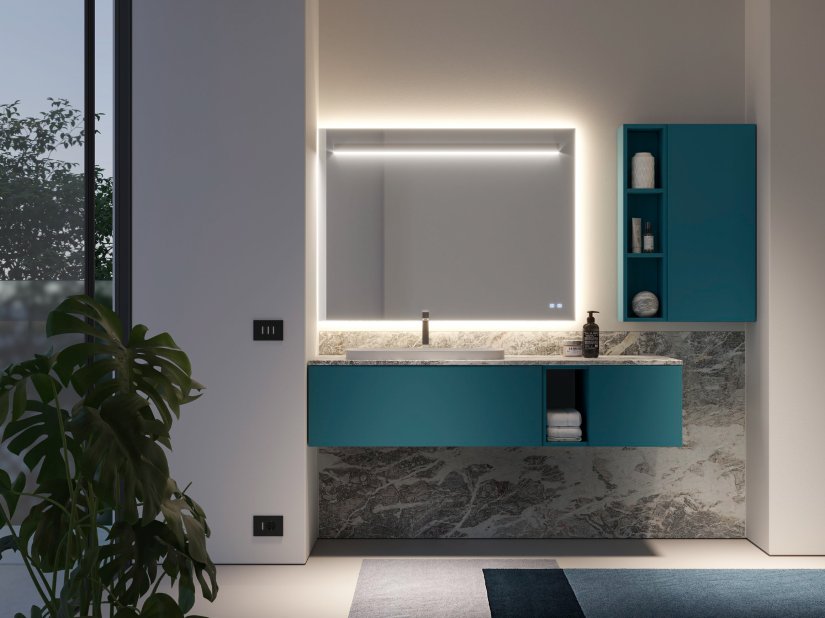 Aqua, Dogma Vanity unit 160x50 cm 