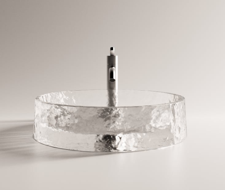 Agape, Massicci Lavabo diam.44 cm 