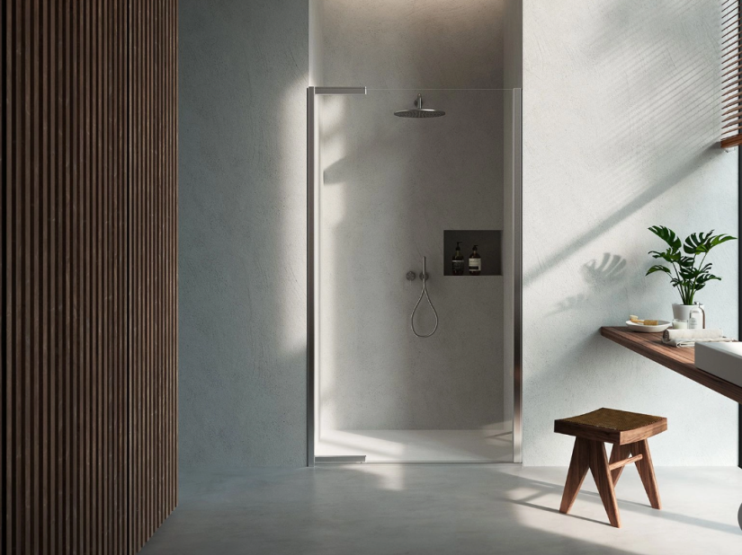 Calibe, Janas Porta doccia L 110 cm 