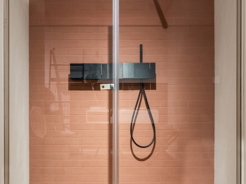 Agape, Flat DX Sistema doccia L170 cm 