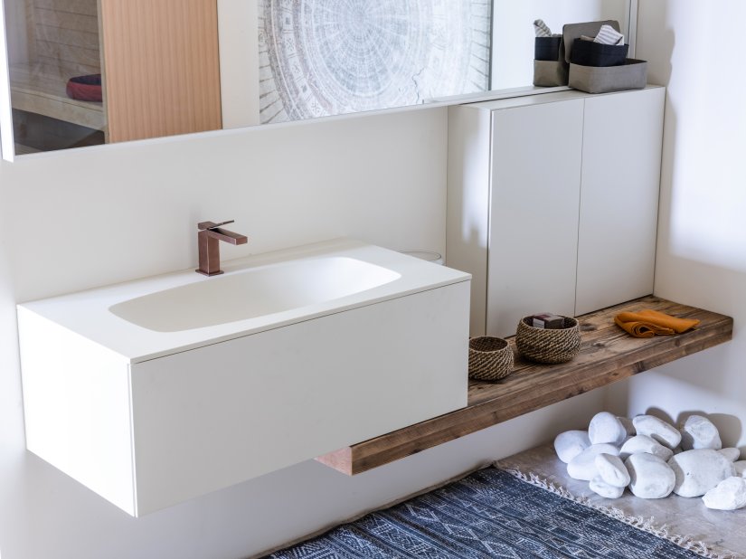 Aqua, Dogma Mobile portalavabo L 220 cm 