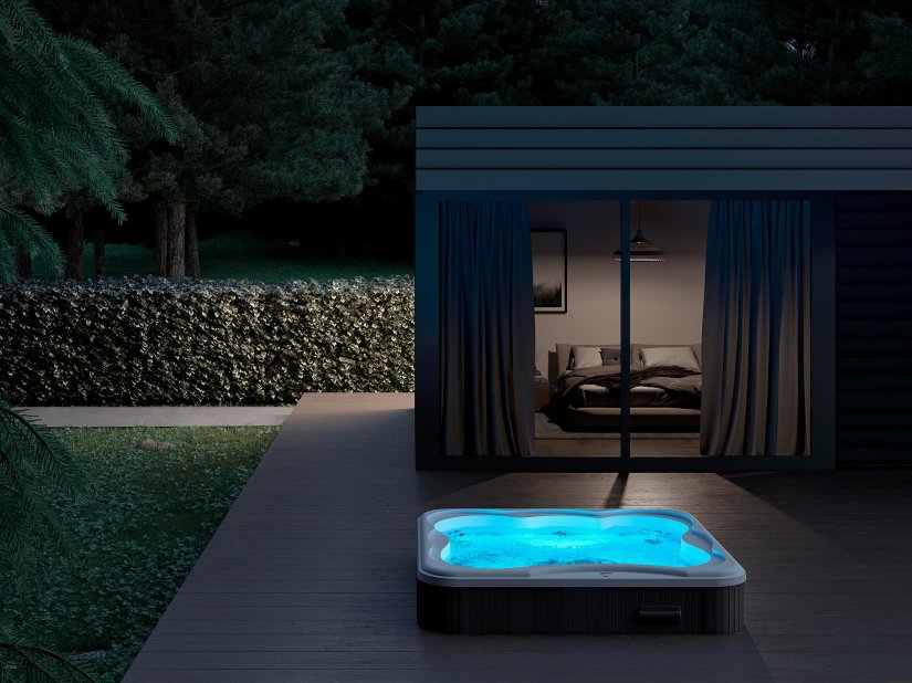 Jacuzzi, Lodge+ M Minipiscina 200x185 cm 