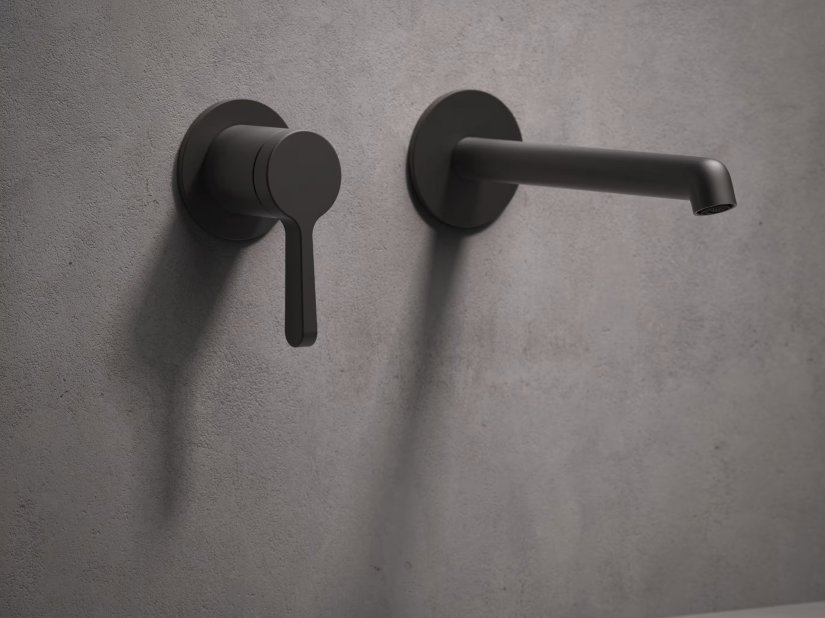 Fantini, Torino Gruppo lavabo a parete 