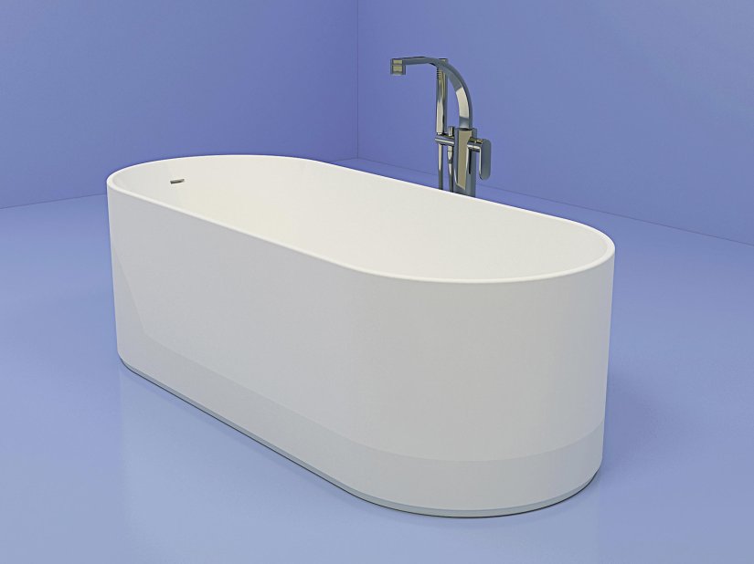 Flaminia, Oval Bathtub 170x70 cm 