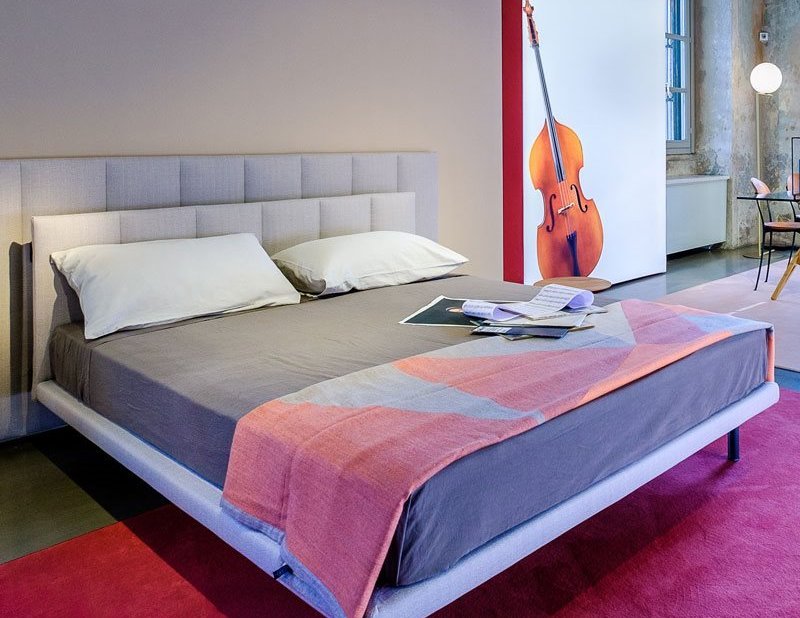 Zanotta, Grangala Letto per materasso 160x200 cm 