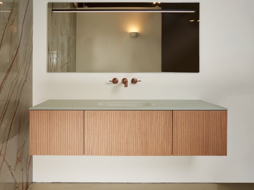 antoniolupi, Binario 12 Mobile portalavabo L 162 cm 