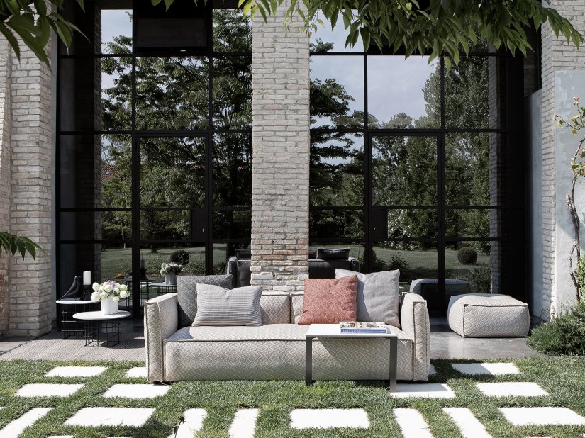 Flexteam, Reef 85 Outdoor Divano 229x85 cm 