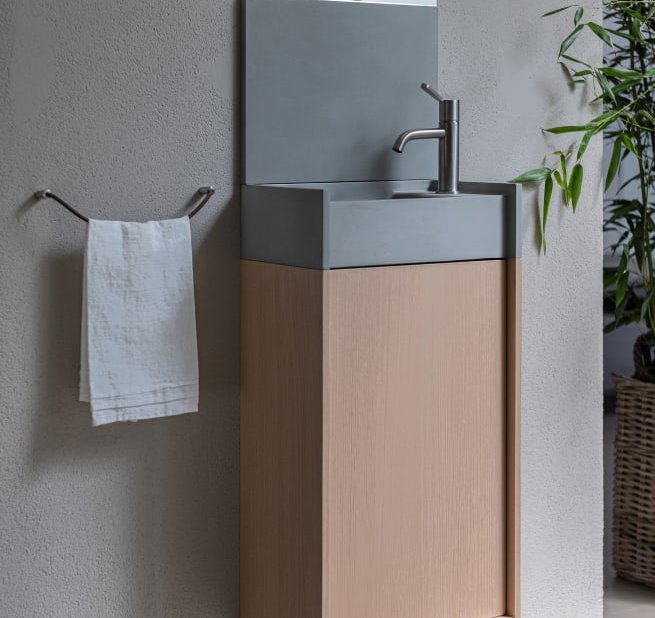 Agape, Ventiquaranta Washbasin 20x40 cm 