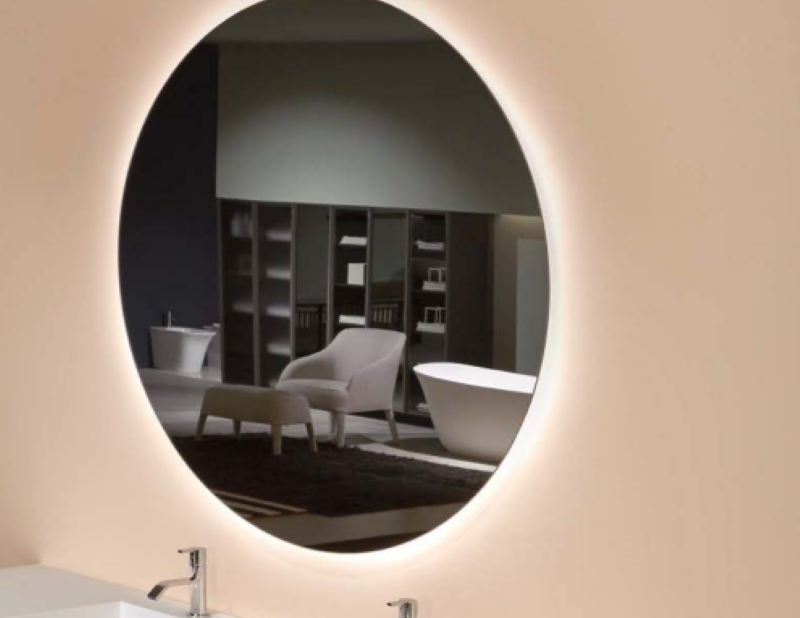 antoniolupi, Circus Specchio con luce diam. 120 cm 