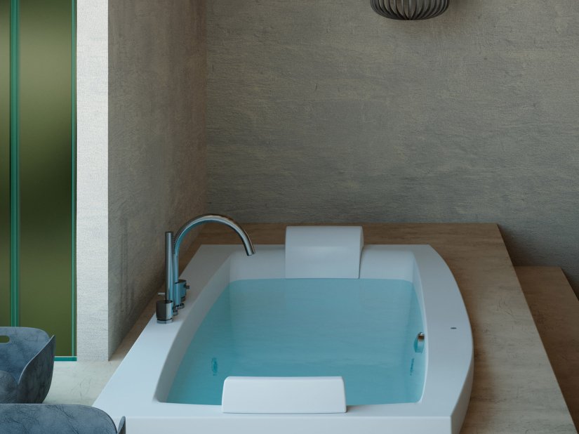 Jacuzzi, Invita Vasca idro 180x88 cm 
