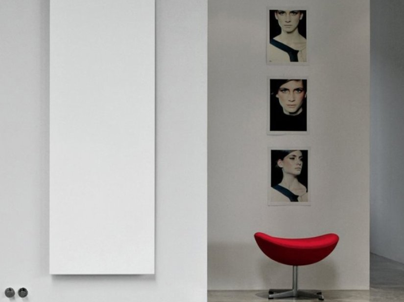 Tubes, Square Termoarredo 200x61 cm cm Rosso 